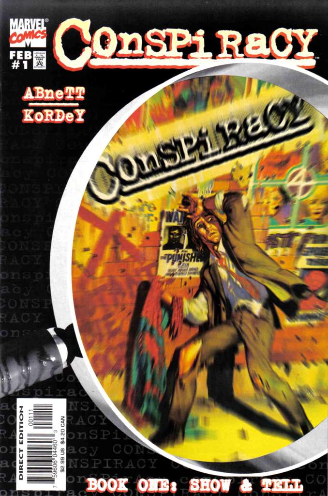 Conspiracy #1 (VF-NM), Comic Book, Back Issue, buy comic books online, online comic book store canada, sell comic books, online, comic websites, comic store,  vintige comic books, comic book store guelph, comic book store, comic book store near me, Long Box Silver's Comics 