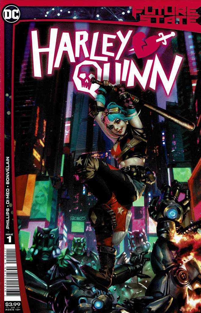 Future State: Harley Quinn #1, Comic Book, Back Issue, buy comics online, comic book store guelph, online comic book store, local comic shop, Long Box Silver's Comics