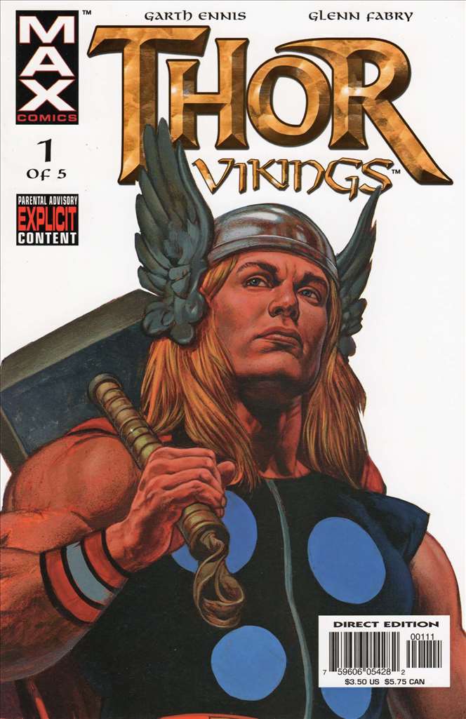 Thor: Vikings #1, Comic Book, Back Issue, buy comics online, comic book store guelph, online comic book store, local comic shop, Long Box Silver's Comics