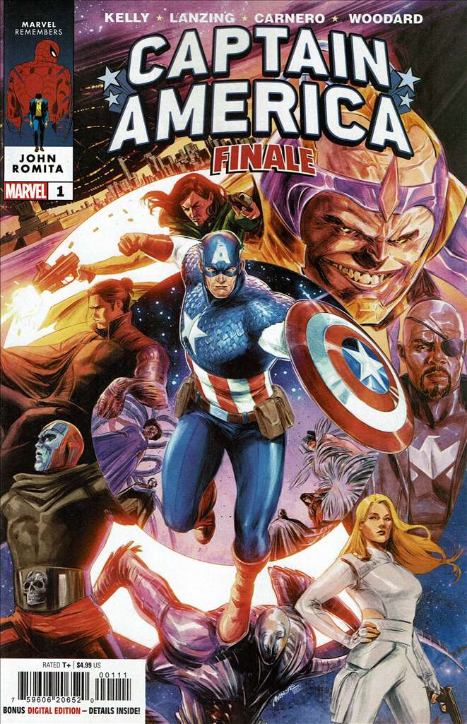 Captain America Finale #1, Comic Book, Back Issue, buy comic books online, order comics online, marvel comics, sell comic books, online, comic websites, comic store,  vintige comic books, comic book store guelph, comic book store, comic book store near me, Long Box Silver's Comic Book Store