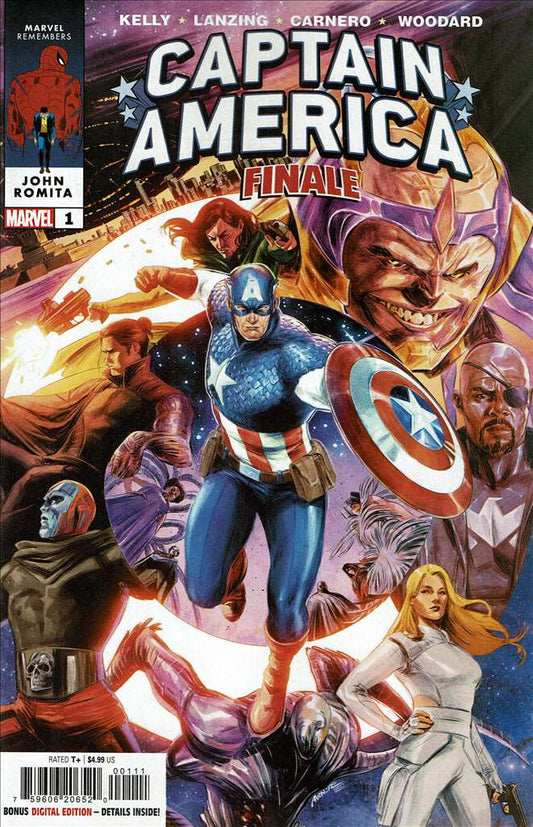 Captain America Finale #1, Comic Book, Back Issue, buy comic books online, order comics online, marvel comics, sell comic books, online, comic websites, comic store,  vintige comic books, comic book store guelph, comic book store, comic book store near me, Long Box Silver's Comic Book Store