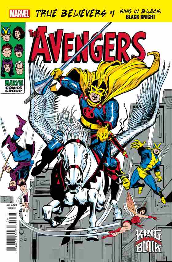 True Believers: King in Black—Black Knight #1 (VF-NM), Comic Book, buy comic books online, online comic book store canada, sell comic books, online, comic websites, comic store,  vintige comic books, comic book store guelph, comic book store,  Long Box Silver's Comics 