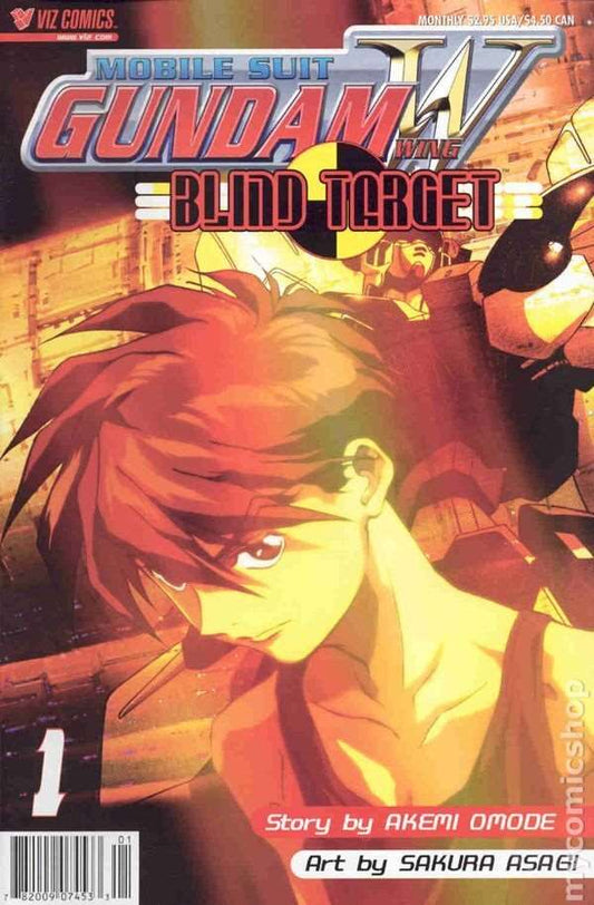 Gundam Wing: Blind Target #1, Comic Book, Back Issue, buy comic books online, order comics online, marvel comics, sell comic books, online, comic websites, comic store,  vintige comic books, comic book store guelph, comic book store, comic book store near me, Long Box Silver's Comic Book Store