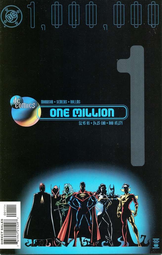 DC One Million (Full Mini-Series Set #1-4) #1-4 (VF-NM), Comic Book, buy comic books online, online comic book store canada, sell comic books, online, comic websites, comic store,  vintige comic books, comic book store guelph, comic book store,  Long Box Silver's Comics 