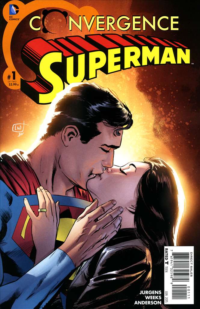 Convergence: Superman #1, Comic Book, Back Issue, buy comics online, comic book store guelph, online comic book store, local comic shop, Long Box Silver's Comics