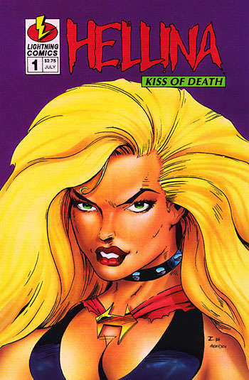 Hellina: Kiss of Death #1 (VF-NM), Comic Book, buy comic books online, online comic book store canada, sell comic books, online, comic websites, comic store,  vintige comic books, comic book store guelph, comic book store,  Long Box Silver's Comics 