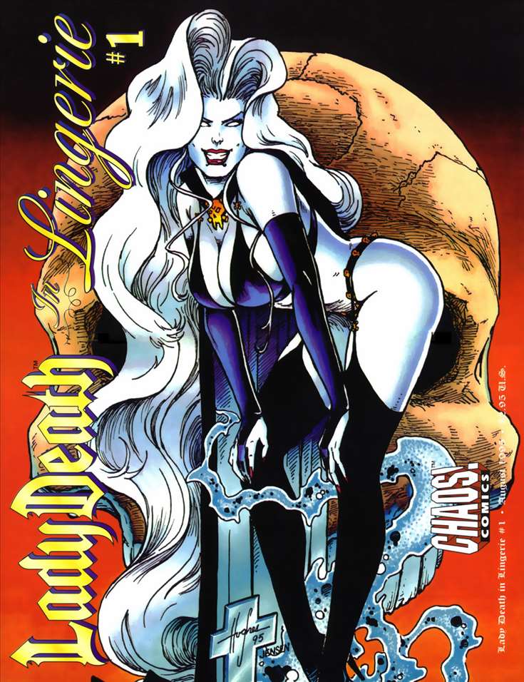 Lady Death in Lingerie #1, Comic Book, Back Issue, buy comic books online, order comics online, marvel comics, sell comic books, online, comic websites, comic store,  vintige comic books, comic book store guelph, comic book store, comic book store near me, Long Box Silver's Comic Book Store