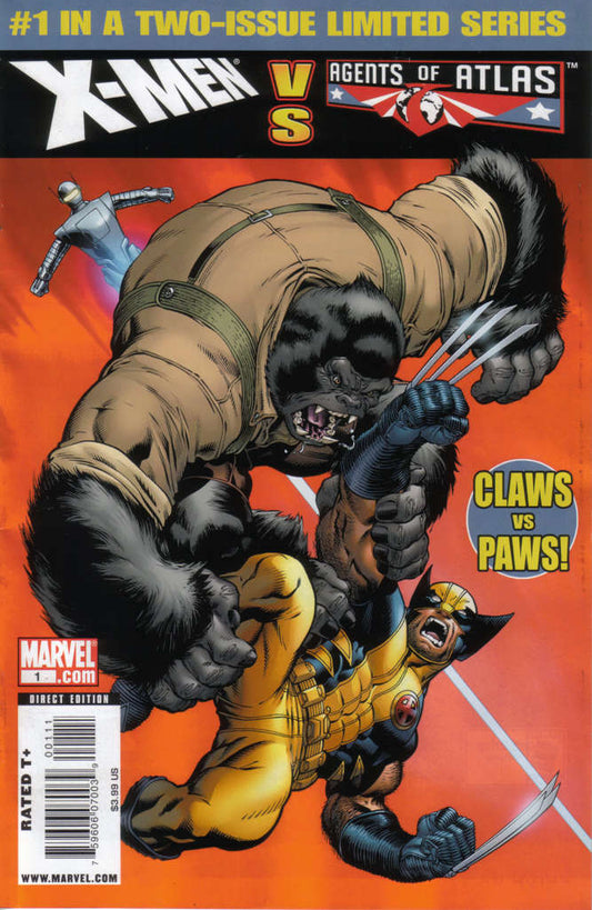 X-Men vs. Agents of Atlas (Full miniseries set #1-2) #1-2 (VF-NM), Comic Book, buy comic books online, online comic book store canada, sell comic books, online, comic websites, comic store,  vintige comic books, comic book store guelph, comic book store,  Long Box Silver's Comics 