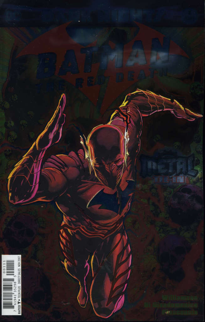 Batman: The Red Death #1 Very Fine to Near Mint, Comic Book, Back Issue, buy comic books online, online comic book store canada, sell comic books, online, comic websites, comic store,  vintige comic books, comic book store guelph, comic book store, comic book store near me, Long Box Silver's Comics 