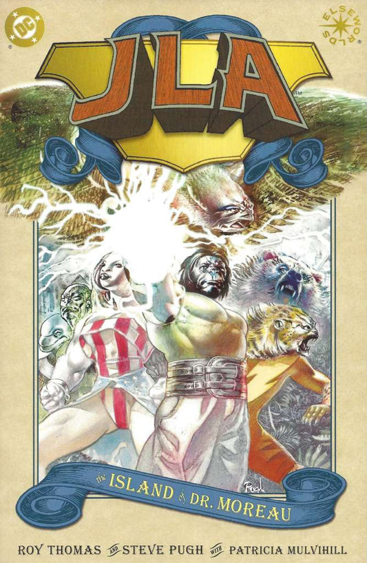 JLA: The Island of Dr. Moreau #1 Very Fine to Near Mint, Comic Book, buy comic books online, online comic book store canada, sell comic books, online, comic websites, comic store,  vintige comic books, comic book store guelph, comic book store,  Long Box Silver's Comics 