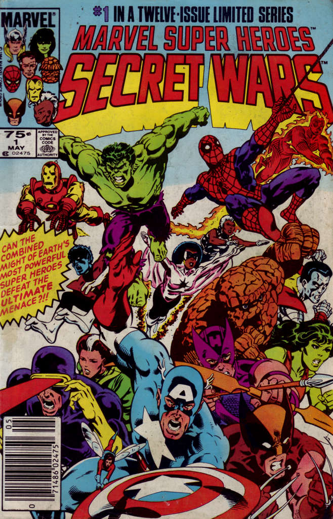 Marvel Super Heroes Secret Wars #1 (VF), Comic Book, buy comic books online, online comic book store canada, sell comic books, online, comic websites, comic store,  vintige comic books, comic book store guelph, comic book store,  Long Box Silver's Comics 
