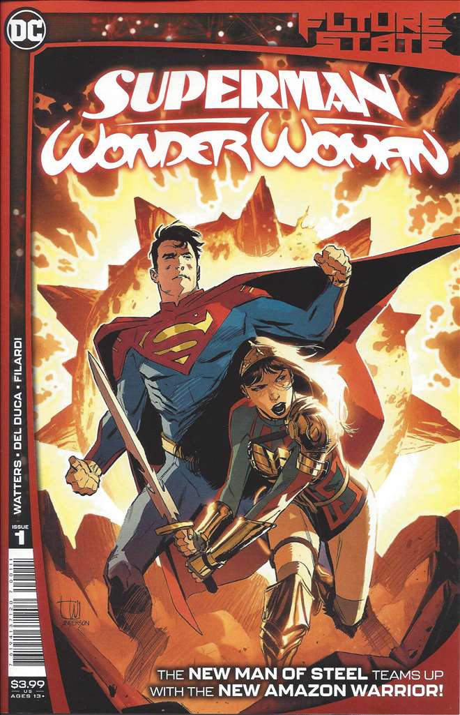 Future State: Superman/Wonder Woman #1, Comic Book, Back Issue, buy comic books online, order comics online, marvel comics, sell comic books, online, comic websites, comic store,  vintige comic books, comic book store guelph, comic book store, comic book store near me, Long Box Silver's Comic Book Store