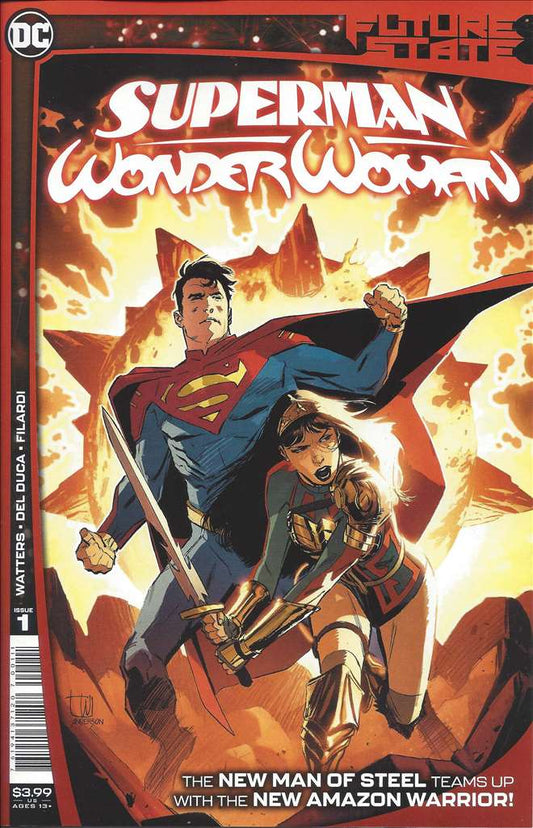 Future State: Superman/Wonder Woman #1, Comic Book, Back Issue, buy comic books online, order comics online, marvel comics, sell comic books, online, comic websites, comic store,  vintige comic books, comic book store guelph, comic book store, comic book store near me, Long Box Silver's Comic Book Store