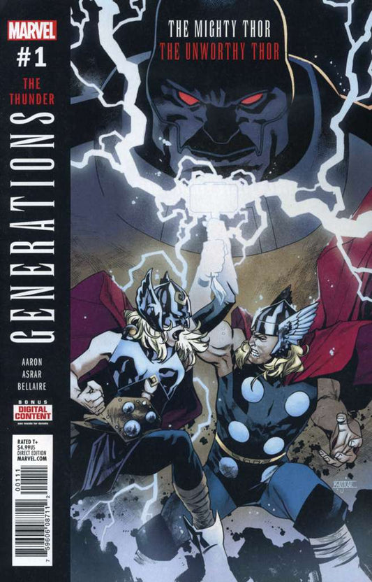Generations: The Unworthy Thor & The Mighty Thor #1 Near Mint, Comic Book, buy comic books online, online comic book store canada, sell comic books, online, comic websites, comic store,  vintige comic books, comic book store guelph, comic book store,  Long Box Silver's Comics 