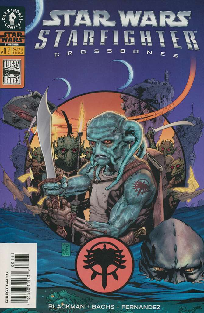 Star Wars: Starfighter—Crossbones #1, Comic Book, Back Issue, buy comics online, comic book store guelph, online comic book store, local comic shop, Long Box Silver's Comics