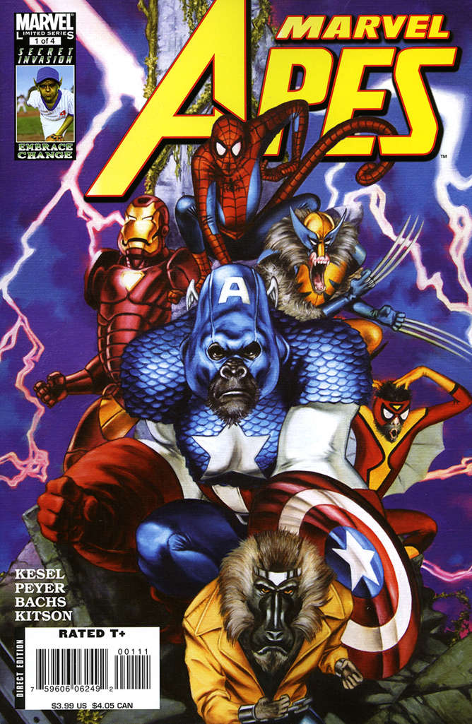 Marvel Apes #1 (VF-NM), Comic Book, buy comic books online, online comic book store canada, sell comic books, online, comic websites, comic store,  vintige comic books, comic book store guelph, comic book store,  Long Box Silver's Comics