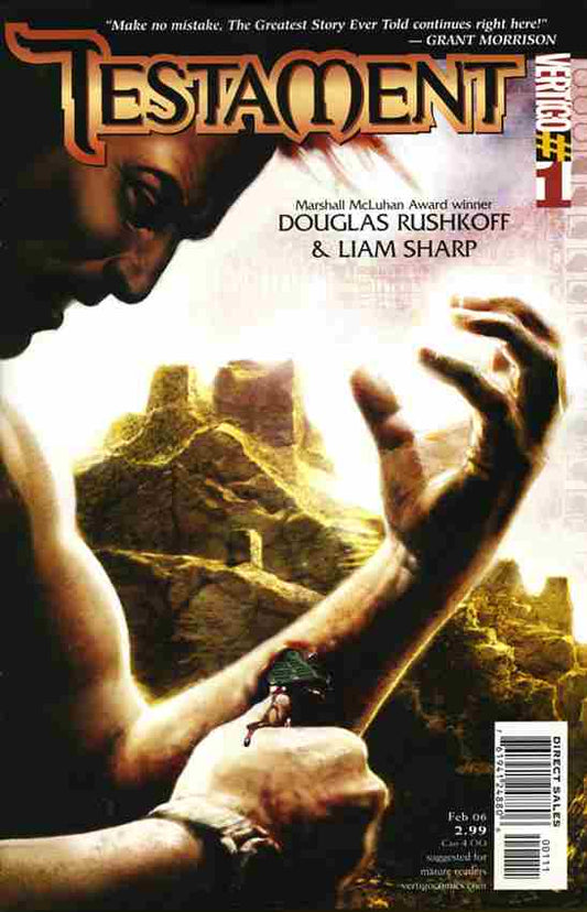 Testament #1, Comic Book, Back Issue, buy comic books online, order comics online, marvel comics, sell comic books, online, comic websites, comic store,  vintige comic books, comic book store guelph, comic book store, comic book store near me, Long Box Silver's Comic Book Store