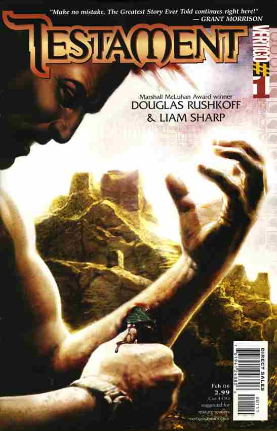Testament #1, Comic Book, Back Issue, buy comic books online, order comics online, marvel comics, sell comic books, online, comic websites, comic store,  vintige comic books, comic book store guelph, comic book store, comic book store near me, Long Box Silver's Comic Book Store