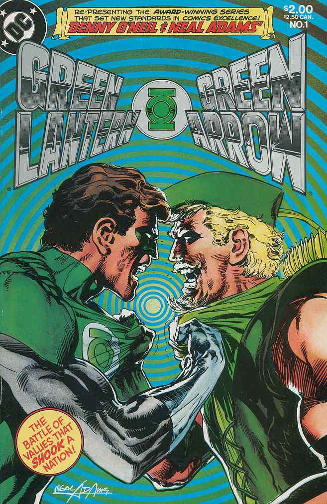 Green Lantern/Green Arrow #1, Comic Book, Back Issue, buy comics online, comic book store guelph, online comic book store, local comic shop, Long Box Silver's Comics