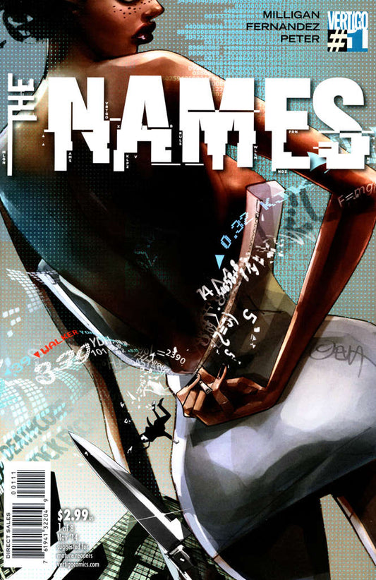 Names, The #1 (VF-NM), Comic Book, Back Issue, buy comic books online, online comic book store canada, sell comic books, online, comic websites, comic store,  vintige comic books, comic book store guelph, comic book store, comic book store near me, Long Box Silver's Comics 