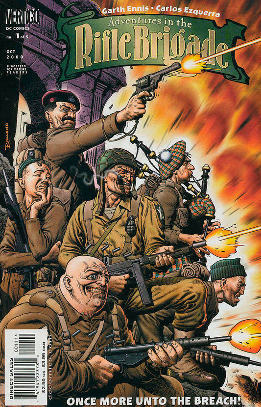 Adventures in the Rifle Brigade #1 (VF-NM), Comic Book, Back Issue, buy comic books online, online comic book store canada, sell comic books, online, comic websites, comic store,  vintige comic books, comic book store guelph, comic book store, comic book store near me, Long Box Silver's Comics 