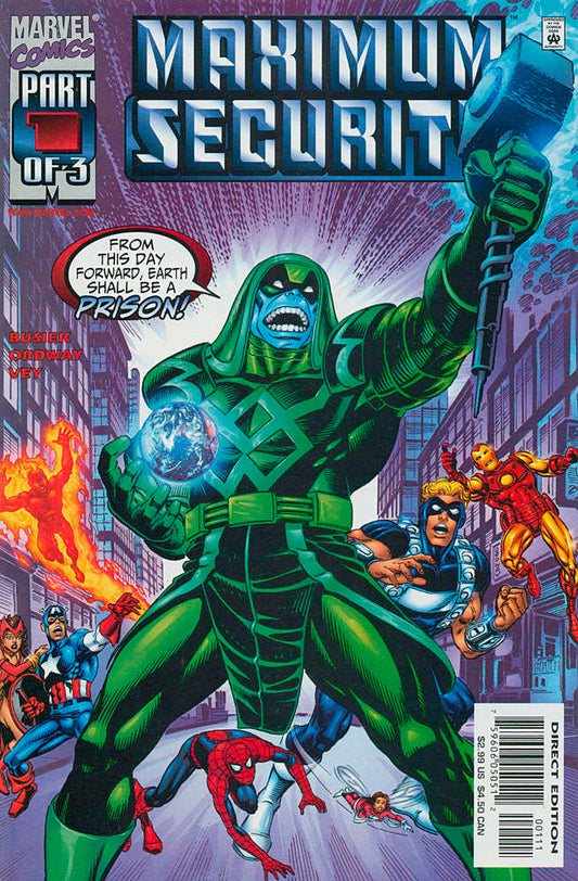 Maximum Security (Full miniseries #1-3 + Dangerous Planet One-shot) #1-3 (VF-NM), Comic Book, buy comic books online, online comic book store canada, sell comic books, online, comic websites, comic store,  vintige comic books, comic book store guelph, comic book store,  Long Box Silver's Comics 
