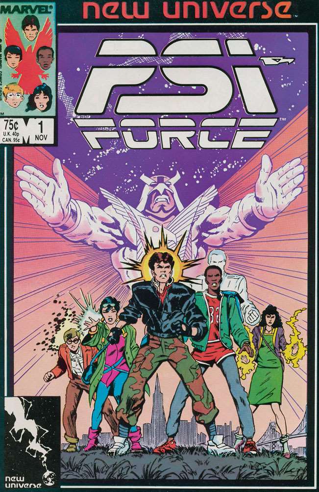 Psi-Force #1, Comic Book, Back Issue, buy comic books online, order comics online, marvel comics, sell comic books, online, comic websites, comic store,  vintige comic books, comic book store guelph, comic book store, comic book store near me, Long Box Silver's Comic Book Store