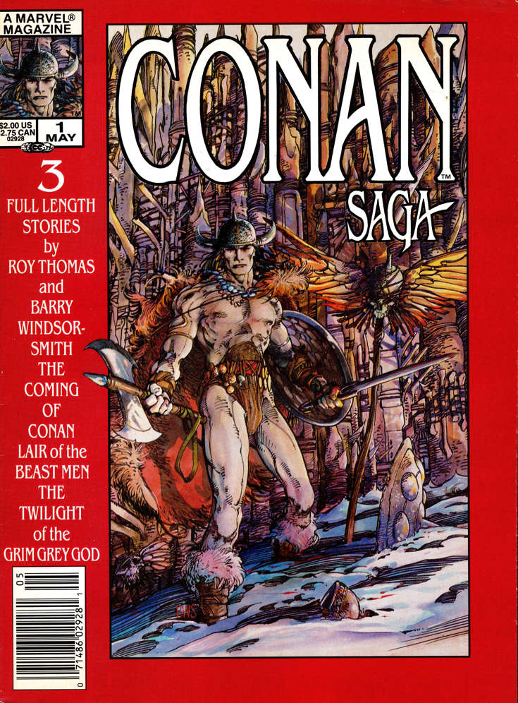 Conan Saga #1 (VF), Comic Book, buy comic books online, online comic book store canada, sell comic books, online, comic websites, comic store,  vintige comic books, comic book store guelph, comic book store,  Long Box Silver's Comics 