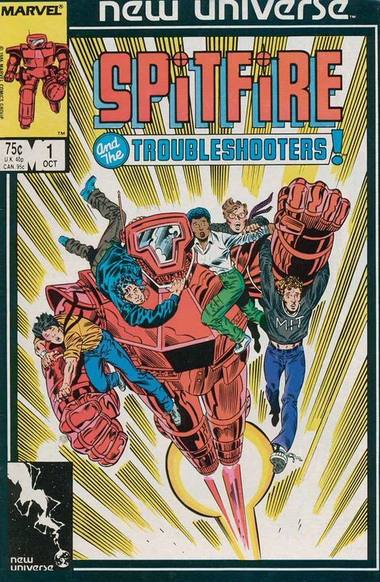 Spitfire and the Troubleshooters #1, Comic Book, Back Issue, buy comic books online, order comics online, marvel comics, sell comic books, online, comic websites, comic store,  vintige comic books, comic book store guelph, comic book store, comic book store near me, Long Box Silver's Comic Book Store