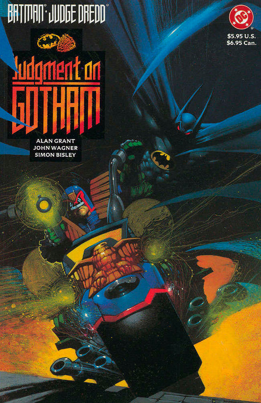 Batman/Judge Dredd: Judgment on Gotham #1 (VF-NM), Comic Book, buy comic books online, online comic book store canada, sell comic books, online, comic websites, comic store,  vintige comic books, comic book store guelph, comic book store,  Long Box Silver's Comics 