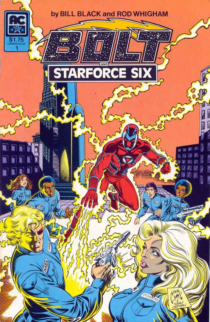 Bolt and Starforce Six #1 (VF-NM), Comic Book, buy comic books online, online comic book store canada, sell comic books, online, comic websites, comic store,  vintige comic books, comic book store guelph, comic book store,  Long Box Silver's Comics 