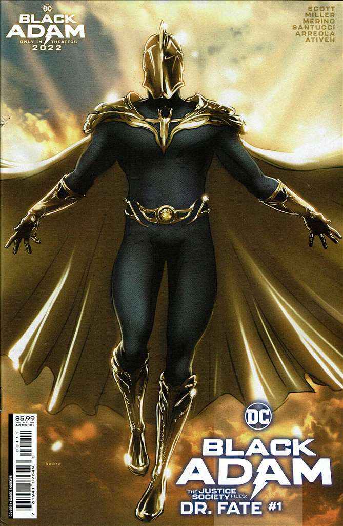 Black Adam—The Justice Society Files: Dr. Fate #1, Comic Book, Back Issue, buy comics online, comic book store guelph, online comic book store, local comic shop, Long Box Silver's Comics