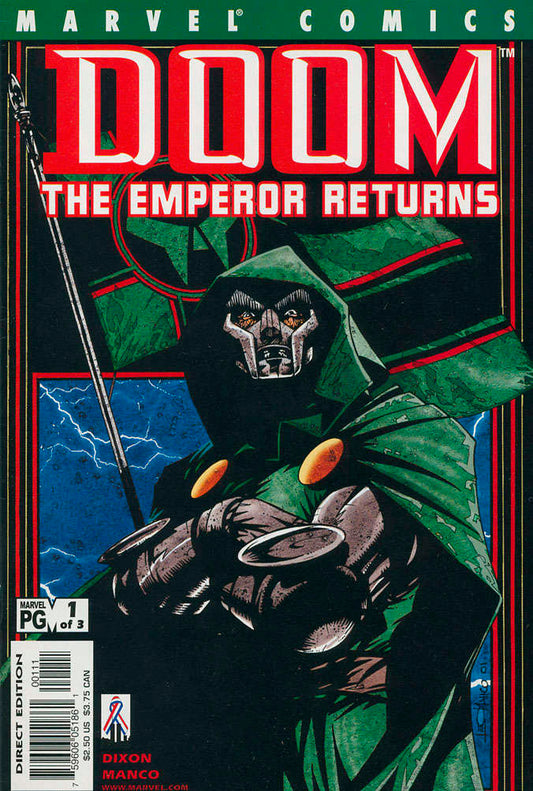 Doom: The Emperor Returns (Full miniseries set #1-3) #1-3 (VF-NM), Comic Book, buy comic books online, online comic book store canada, sell comic books, online, comic websites, comic store,  vintige comic books, comic book store guelph, comic book store,  Long Box Silver's Comics 