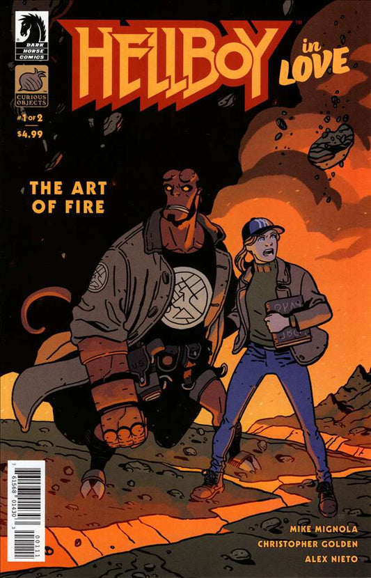 Hellboy in Love: The Art of Fire #1 (VF-NM), Comic Book, Back Issue, buy comic books online, online comic book store canada, sell comic books, online, comic websites, comic store,  vintige comic books, comic book store guelph, comic book store, comic book store near me, Long Box Silver's Comics 