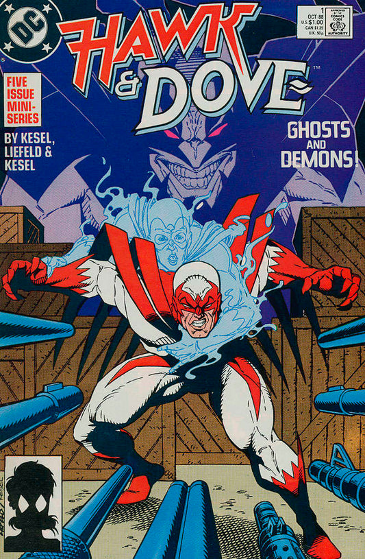 Hawk and Dove (2nd Series) #1 (VF-NM), Comic Book, Back Issue, buy comic books online, online comic book store canada, sell comic books, online, comic websites, comic store,  vintige comic books, comic book store guelph, comic book store, comic book store near me, Long Box Silver's Comics 