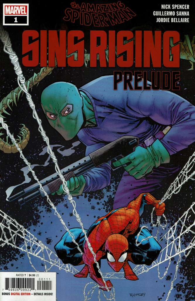 Amazing Spider-Man: Sins Rising Prelude #1 (VF-NM), Comic Book, buy comic books online, online comic book store canada, sell comic books, online, comic websites, comic store,  vintige comic books, comic book store guelph, comic book store,  Long Box Silver's Comics 