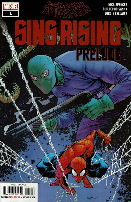 Amazing Spider-Man: Sins Rising Prelude #1 (VF-NM), Comic Book, buy comic books online, online comic book store canada, sell comic books, online, comic websites, comic store,  vintige comic books, comic book store guelph, comic book store,  Long Box Silver's Comics 