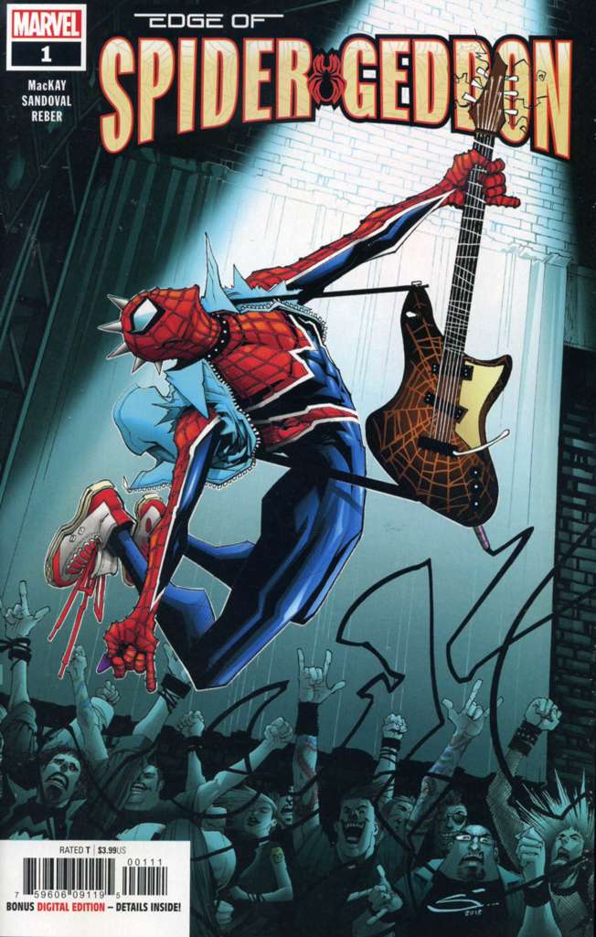 Edge of Spider-Geddon #1 Near Mint, Comic Book, buy comic books online, online comic book store canada, sell comic books, online, comic websites, comic store,  vintige comic books, comic book store guelph, comic book store,  Long Box Silver's Comics 