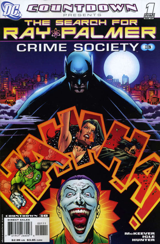 Countdown Presents: The Search For Ray Palmer: Crime Society #1 (VF-NM), Comic Book, Back Issue, buy comic books online, online comic book store canada, sell comic books, online, comic websites, comic store,  vintige comic books, comic book store guelph, comic book store, comic book store near me, Long Box Silver's Comics 