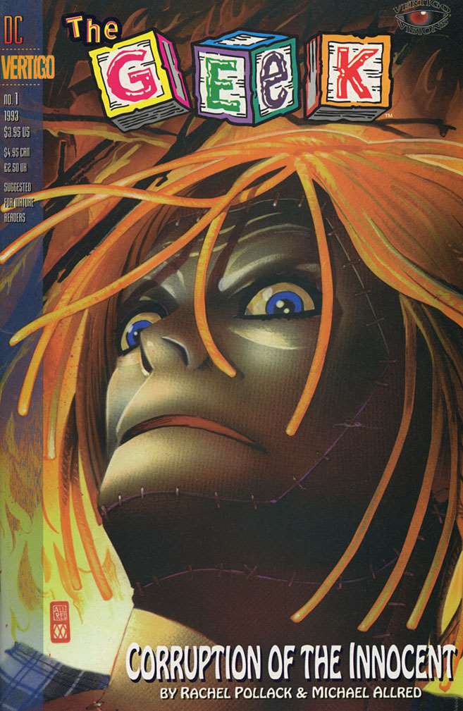 Vertigo Visions: The Geek #1, Comic Book, Back Issue, buy comic books online, order comics online, marvel comics, sell comic books, online, comic websites, comic store,  vintige comic books, comic book store guelph, comic book store, comic book store near me, Long Box Silver's Comic Book Store