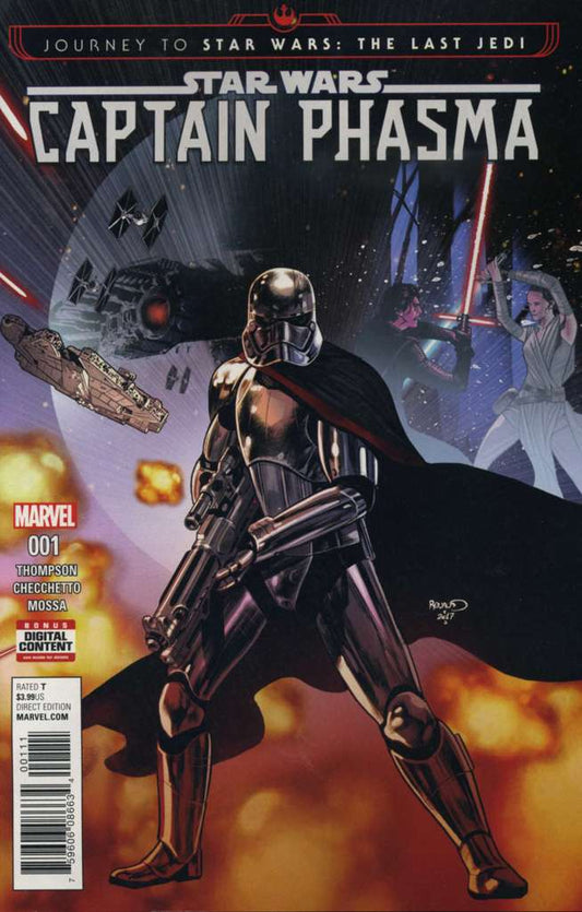 Journey to Star Wars: The Last Jedi—Captain Phasma #1 (VF/NM), Comic Book, Back Issue, buy comic books online, order comics online, marvel comics, sell comic books, online, comic websites, comic store,  vintige comic books, comic book store guelph, comic book store, comic book store near me, Long Box Silver's Comic Book Store