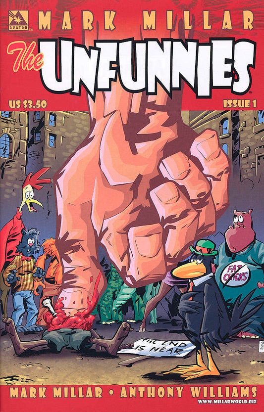 Unfunnies, The (Mark Millar’s…) #1 (VF-NM), Comic Book, buy comic books online, online comic book store canada, sell comic books, online, comic websites, comic store,  vintige comic books, comic book store guelph, comic book store,  Long Box Silver's Comics 
