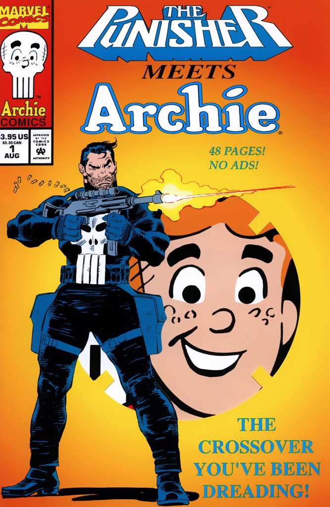 Punisher Meets Archie, The #1 (VF-NM), Comic Book, buy comic books online, online comic book store canada, sell comic books, online, comic websites, comic store,  vintige comic books, comic book store guelph, comic book store,  Long Box Silver's Comics 