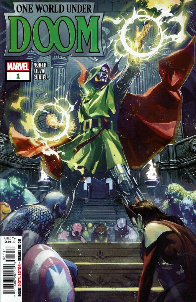 One World Under Doom #1 (VF-NM), Comic Book, buy comic books online, online comic book store canada, sell comic books, online, comic websites, comic store,  vintige comic books, comic book store guelph, comic book store,  Long Box Silver's Comics 