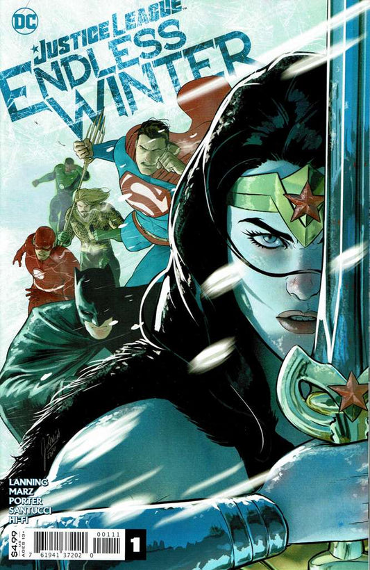 Justice League: Endless Winter #1 (VF-NM), Comic Book, Back Issue, buy comic books online, online comic book store canada, sell comic books, online, comic websites, comic store,  vintige comic books, comic book store guelph, comic book store, comic book store near me, Long Box Silver's Comics 