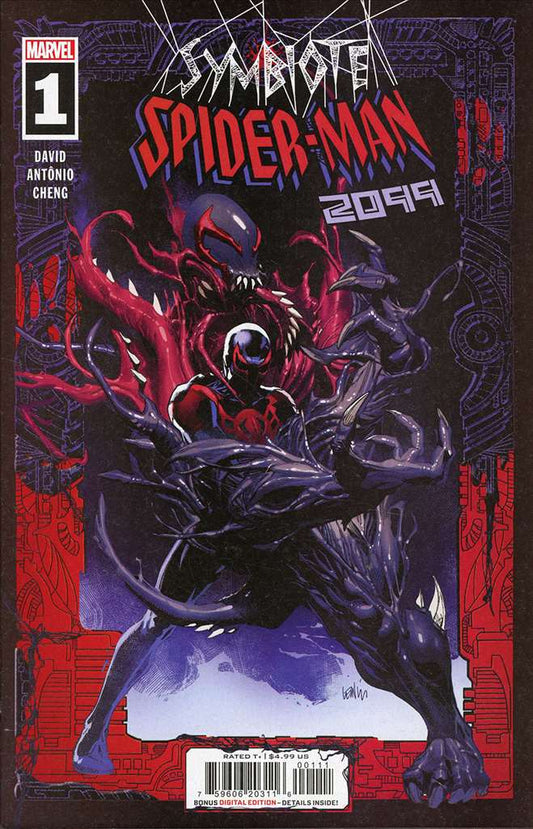 Symbiote Spider-Man 2099 #1, Comic Book, Back Issue, buy comic books online, order comics online, marvel comics, sell comic books, online, comic websites, comic store,  vintige comic books, comic book store guelph, comic book store, comic book store near me, Long Box Silver's Comic Book Store