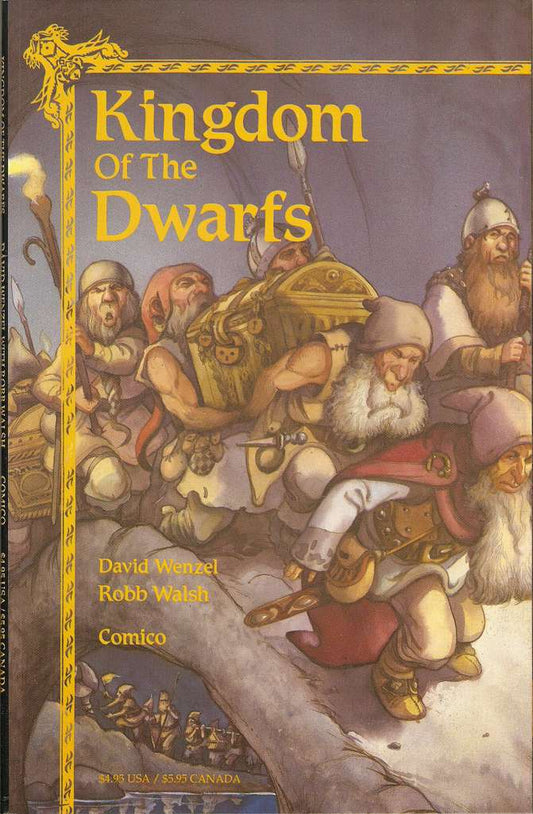 Kingdom of the Dwarfs (Comico) #1 Very Fine to Near Mint, Comic Book, buy comic books online, online comic book store canada, sell comic books, online, comic websites, comic store,  vintige comic books, comic book store guelph, comic book store,  Long Box Silver's Comics 