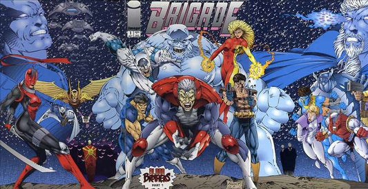 Brigade #1, Comic Book, Back Issue, buy comic books online, order comics online, marvel comics, sell comic books, online, comic websites, comic store,  vintige comic books, comic book store guelph, comic book store, comic book store near me, Long Box Silver's Comic Book Store