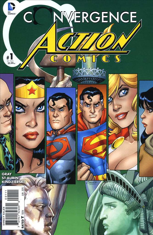 Convergence: Action Comics #1, Comic Book, Back Issue, buy comics online, comic book store guelph, online comic book store, local comic shop, Long Box Silver's Comics