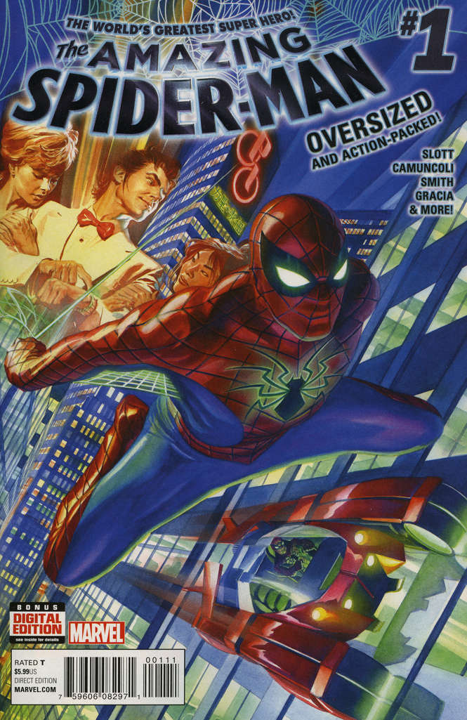 Amazing Spider-Man, The (4th Series) #1 (VF-NM), Comic Book, buy comic books online, online comic book store canada, sell comic books, online, comic websites, comic store,  vintige comic books, comic book store guelph, comic book store,  Long Box Silver's Comics